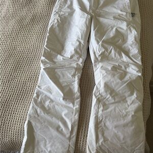 Columbia Light Blue/White Ski Pants